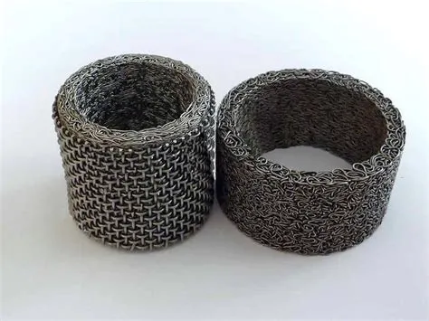 ISO SS304 Knitted Metal Wire Mesh Demister Pad for Gas-Liquid Scrubber